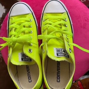 Neon Converse Sneakers